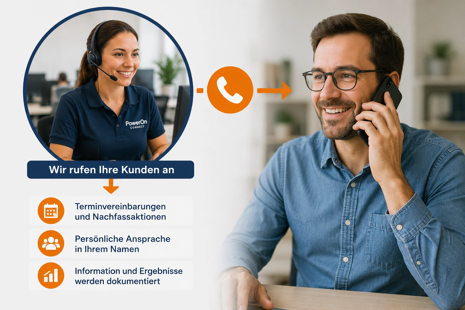 Outbound-Telefonservice: Wir kontaktieren Ihre Kunden