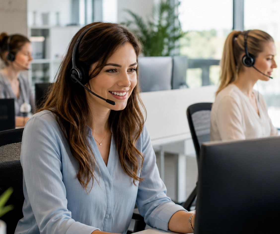 Das Team von PowerOn Connect in Mehring